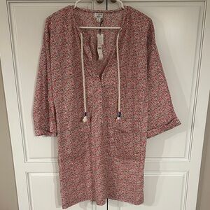 J. Crew Liberty Fabric Floral Dress